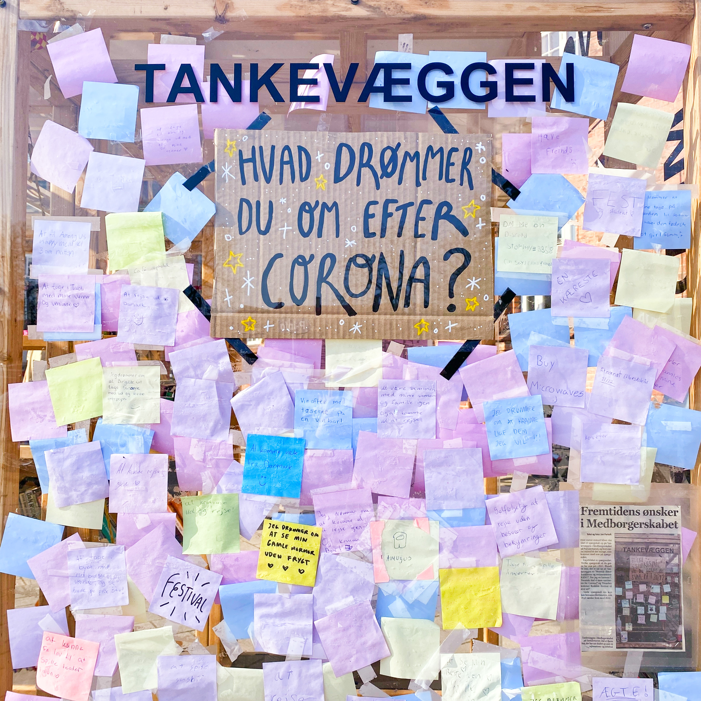 hvad drømmer du om efter corona?